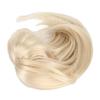 1 6 Ball Jointed Doll Wig for 15.5 To 17cm Doll Milk Gold Long Hair with Bangs DIY Doll Wig