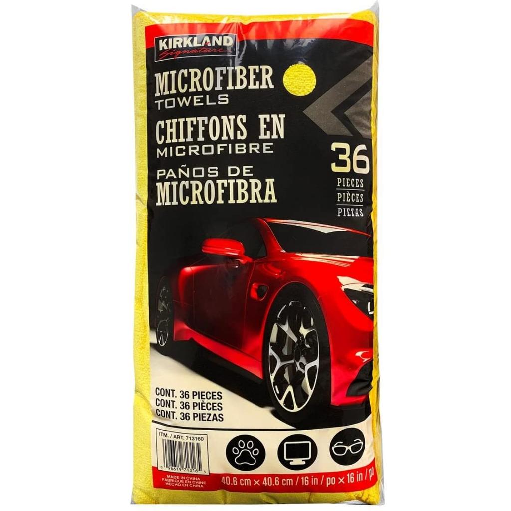 Kirkland Signature Микрофибра 144 шт. x 4 713161 Полотенца, (36 упаковок)