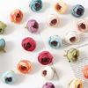 5/10/20Pcs 3cm Silk Tea Roses Heads Artificial Flowers Wedding Home Wedding Decor DIY Wreath Scrapbook Gift Box Fake Flowers