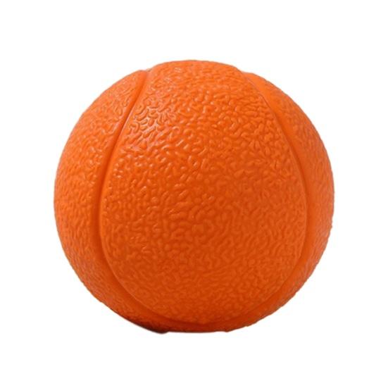 Собачья резиновая жевательная игрушка, милая форма животного, игрушка для прорезывания зубов щенка, пищащий жевательный мяч для собаки с текстурированной поверхностью для здоровья зубов, интерактивная тренировка, тревога