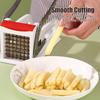 Кухонная ручная овощерезка из нержавеющей стали для картофеля фрирезка для картофеля машина для нарезки картофеля фри Гаджеты для домашней кухни