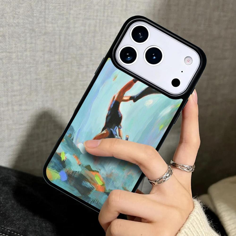 Capa Case for iPhone 17 Air 16 Pro Max 15 Plus 11 13 Mini 14 12 Back Phone Cover Scuba Diver Diving print