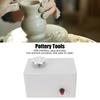Pottery Clay Machine AntiCorrosion Speed Control Knob Clean Easily Mini Ceramic Wheel Tools for DIY