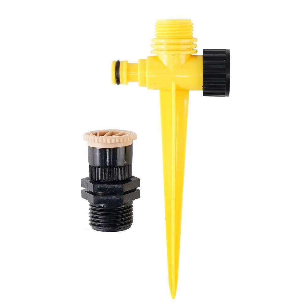 1/5Pcs 360° Rotation Garden Sprinkler Irrigation Watering System Agriculture Ground Automatic Tube Plug Buried Atomization