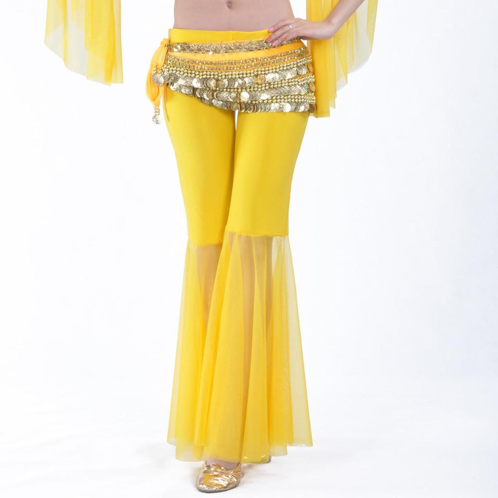 Mesh Flare Belly Dance Pants - Dancewear by Belly Dance Brand