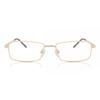 Full Rim Rectangle Rose Gold Smartbuy Collection Leyton 510f Fashion Unisex Eyeglasses