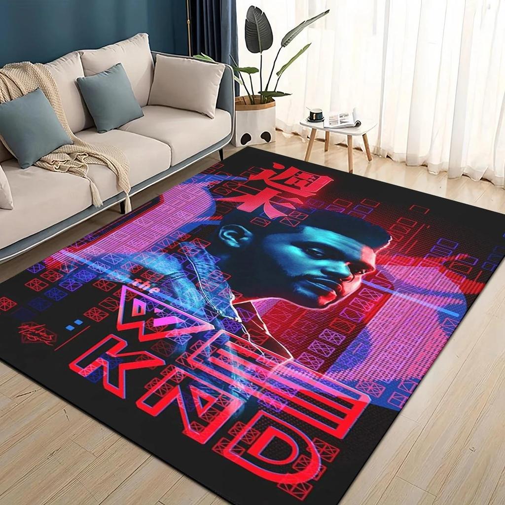3D THE WEEKND, XO Альтернативный R&B Абель Тесфайе Ковер для Гостиной Спальни Дома Декорация Дивана, Детский Нескользящий Напольный Коврик