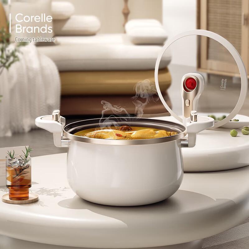 Corning Ceramic Enamel Non-stick Micro-Pressure Soup Pot