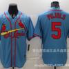 St. Louis Cardinals MLB Baseball Jersey T-Shirt Men Women Fan Apparel With Pujols 5 Arenado 28 Molina 46