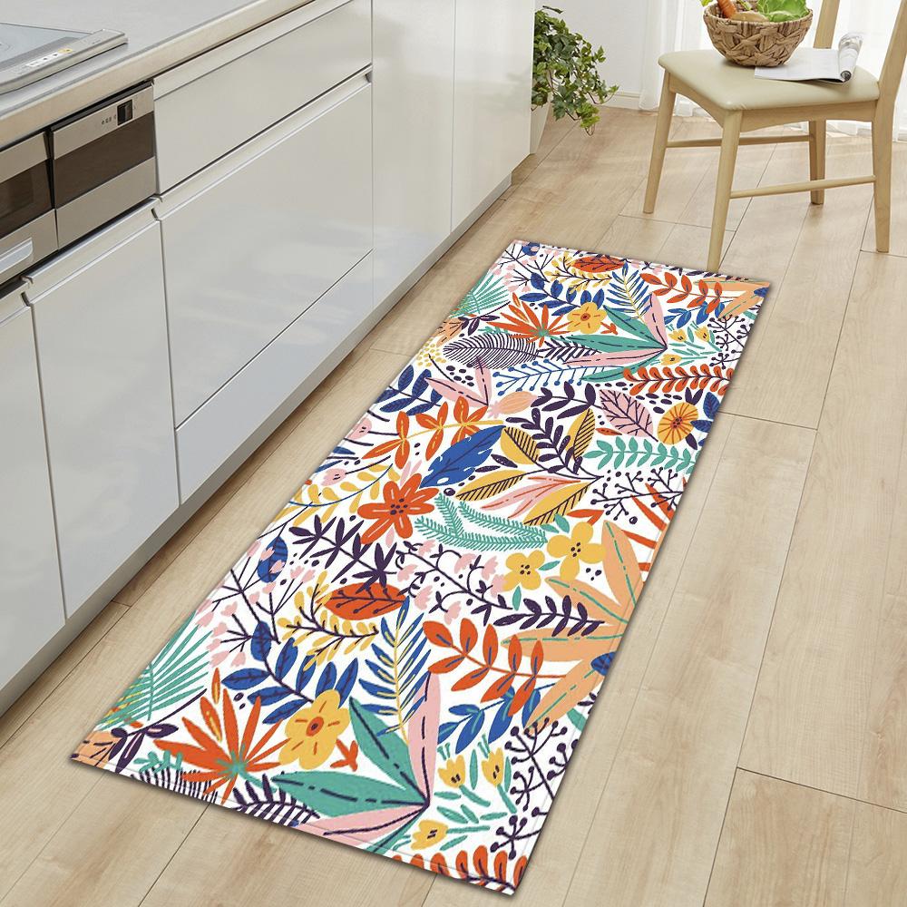 Коврик для входной двери спальни, коврик для гостиной, домашний коридор, ванная комната, балконная дверь, нескользящий ковер