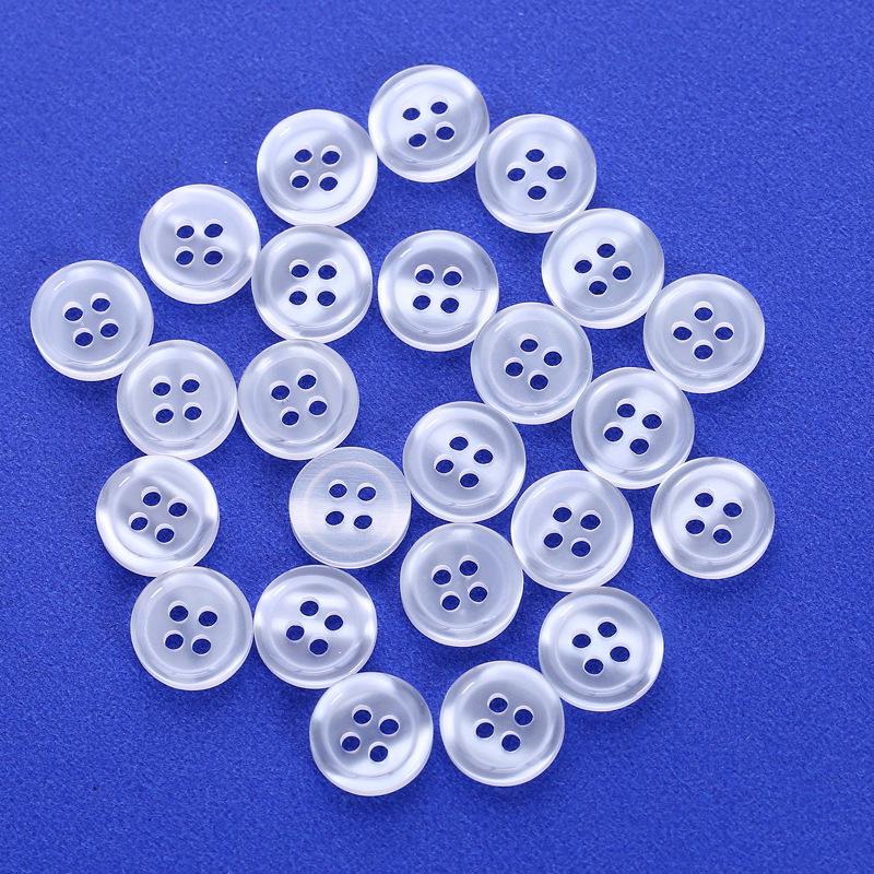 Round 2 Hole Resin Button Sewing Fit Scrapbooking Apparel Crafts Diy Decoration 24PCS