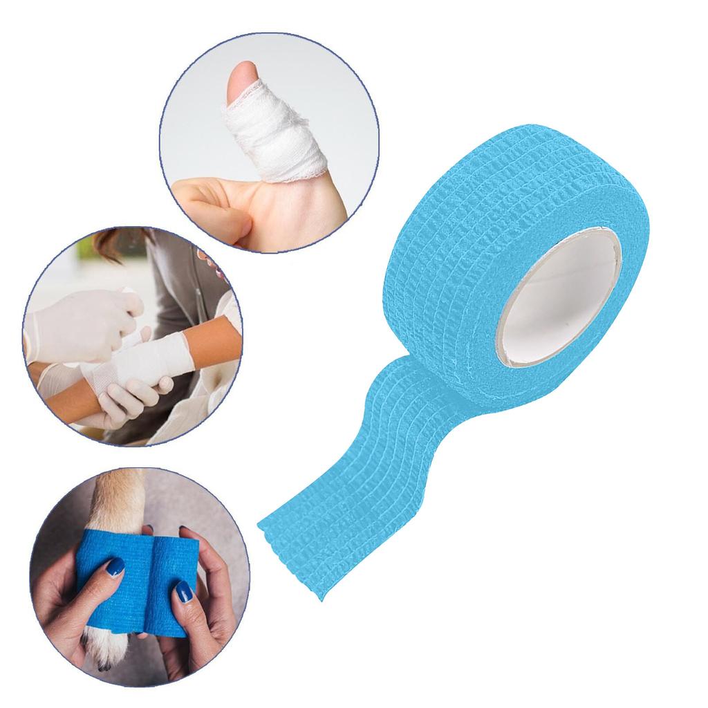 Elastic Bandages Self Adhesive Bandage Non Woven Sports Bandage Tape2.5cm X 4.5m