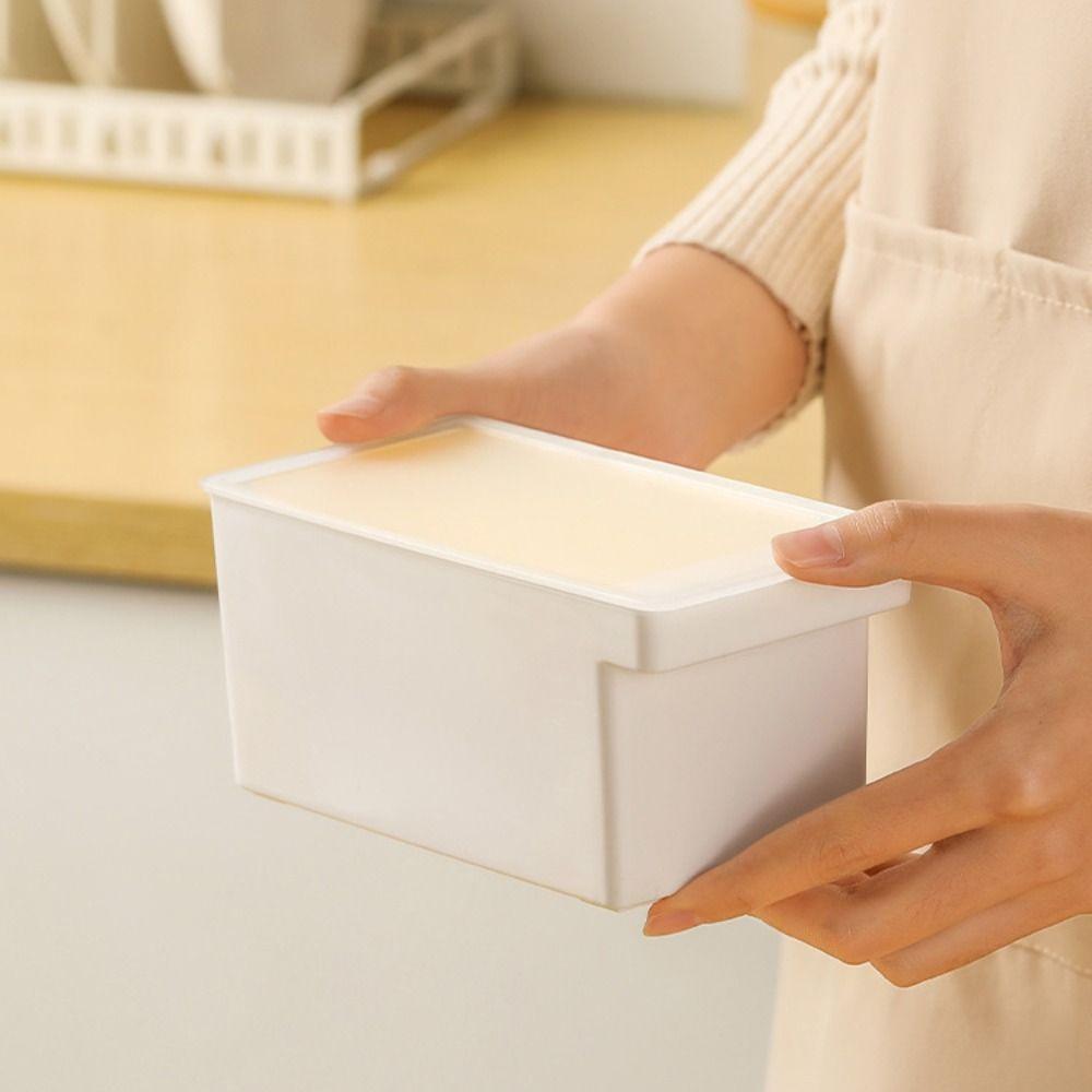 Закрытый контейнер для хранения масла с крышкой, контейнер для хранения сыра и выпечки, бытовой контейнер для масла