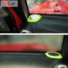 JeCar Car A Pillar Speaker Decoration Cover Ring Trim Stickers Horn Ring Panel Loud Speaker For Jeep Wrangler JK