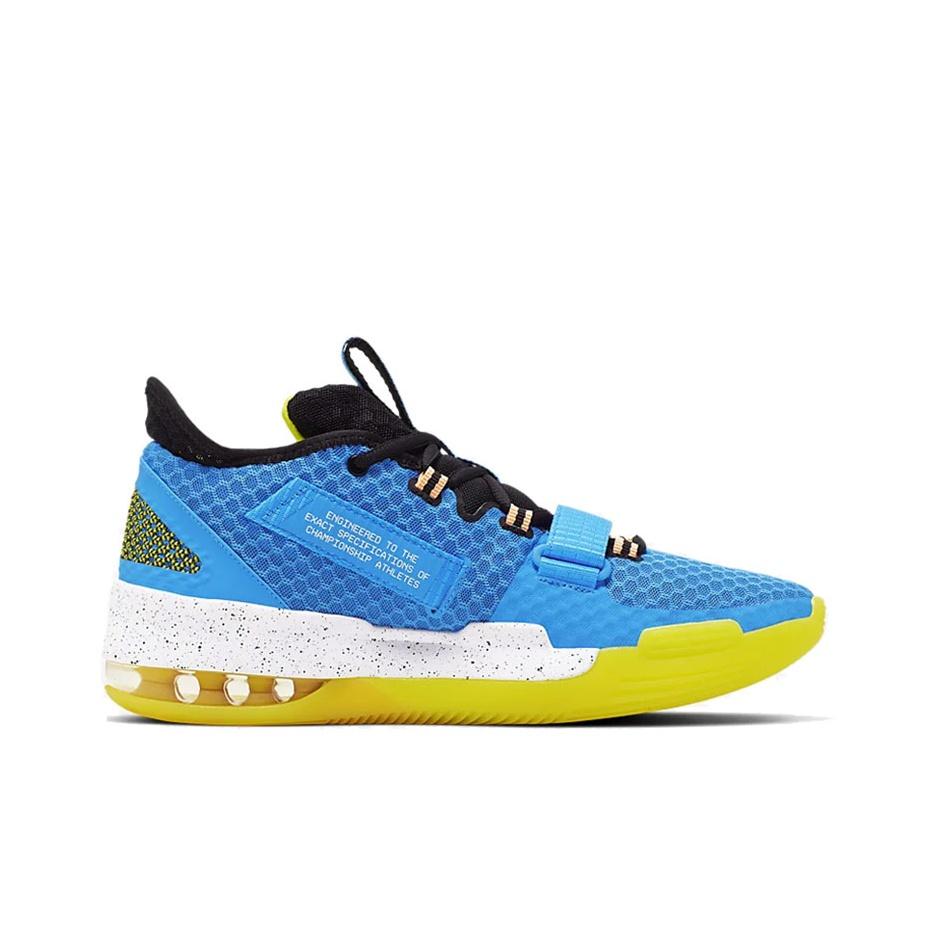 Nike Air Force Max Low Модные Универсальные Нескользящие Легкие Низкие Баскетбольные Кроссовки Мужские кроссовки Синий Желтый BV0652-400