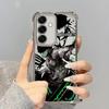 Аниме One Piece Зоро Мягкий чехол-бампер для телефона для Samsung Galaxy A52 A55 A16 A24 A21s A33 A35 A36 A25 A26 A15 A13