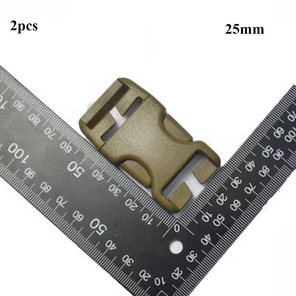 2pcs 5 Colors Side Release Buckle Plastic Camp Bag Parts Hot sale Curved Buckles  Outdoor Tools