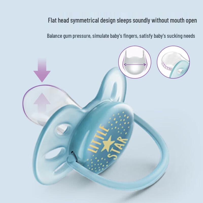 Philips Avent Silicone Soothers 2-Pack