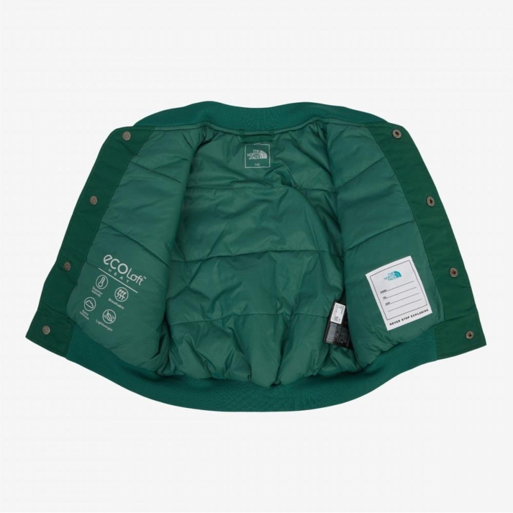 The North Face Kids Stadium Bomber Jungle Green Nj3nr56t