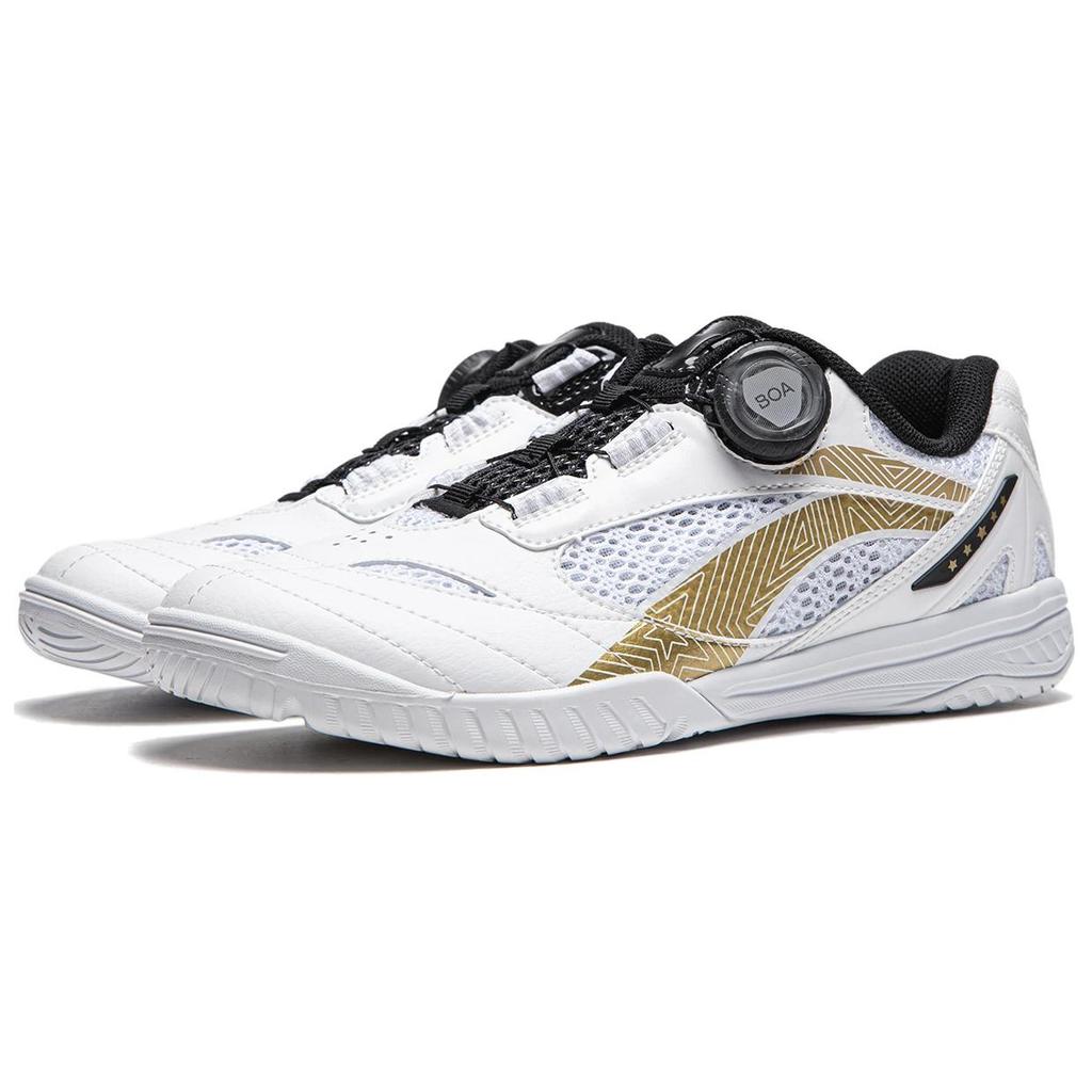 Кроссовки Li Ning Eagle Eye 2.0, удобные, универсальные, прочные, с низким верхом, для профессионального настольного тенниса, унисекс, белые, черные APPU005-2