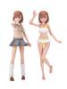 Kadokawa PLASTIC MODEL SERIES [A Certain Scientific Railgun T] Mikoto Misaka Height Approx. 163mm DX Ver. Color-coded Plastic Model