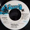 7inch Record PAPA SAN - Jump Up Posse NONE Black Scorpio 1989 Jamaica Reggae, Ska & Dub Used