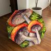 1pc Mushroom Garden Fantasy Umbrella with Plastic Handle,Suitable for All Seasons Home Travel Outdoor UmbrellaDD657