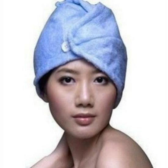 Korean Mokli Microfiber Dry Hair Towel Cap