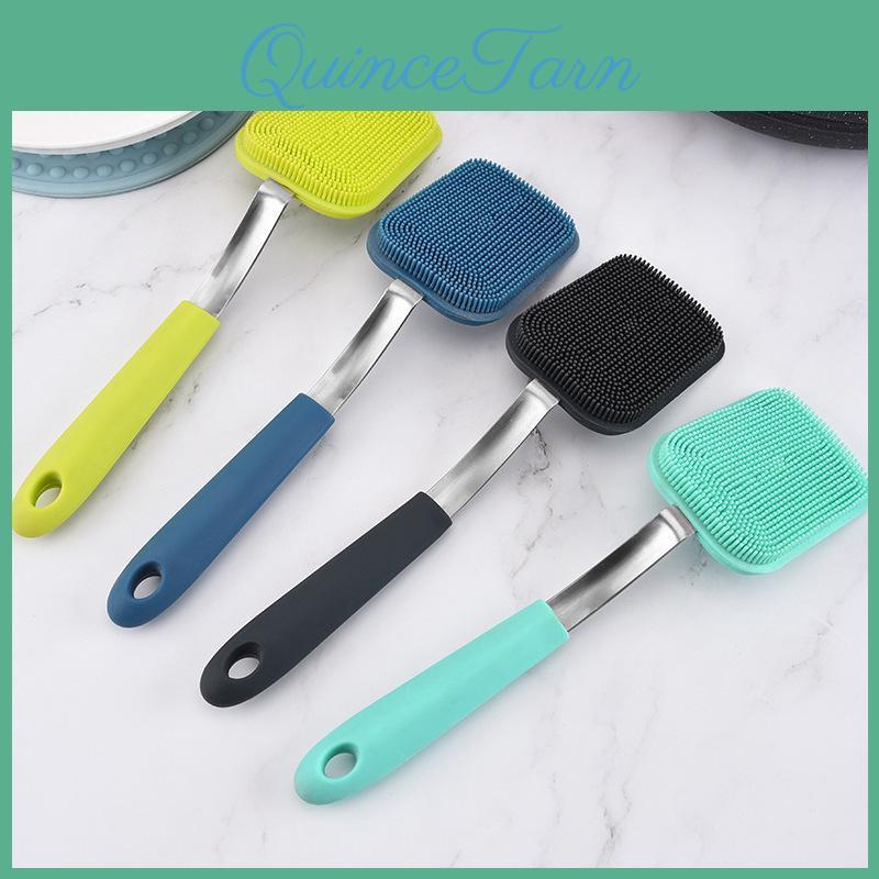 Kitchen Dishwashing Utensils Washing Pot Cleaning Dish Brush Multifunctional Silicone Brush