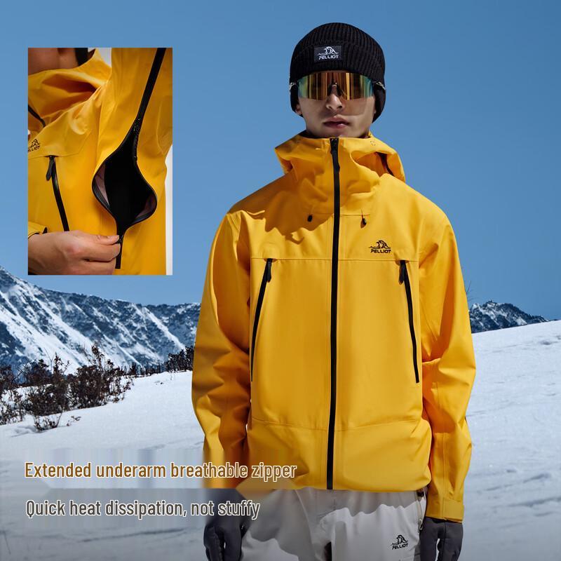 PELLIOT Snow Shell Уличная водонепроницаемая куртка с жестким каркасом