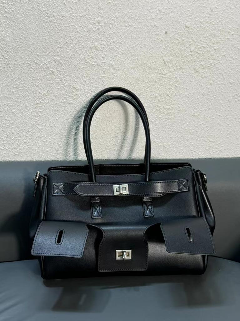 Нейтральная пикантная сумка для мотоцикла из коровьей кожи для девочек, новая большая вместительная сумка для поездок на работу на плечо с замком в стиле панк-тоут, сумка-крыло