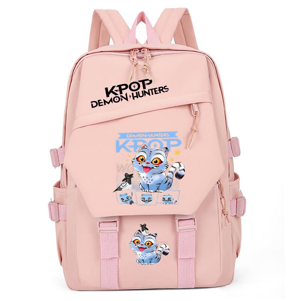 Горячая Распродажа Demon Hunters KPop Demon Hunters Периферийный Рюкзак Большой Вместимости Студенческий Рюкзак