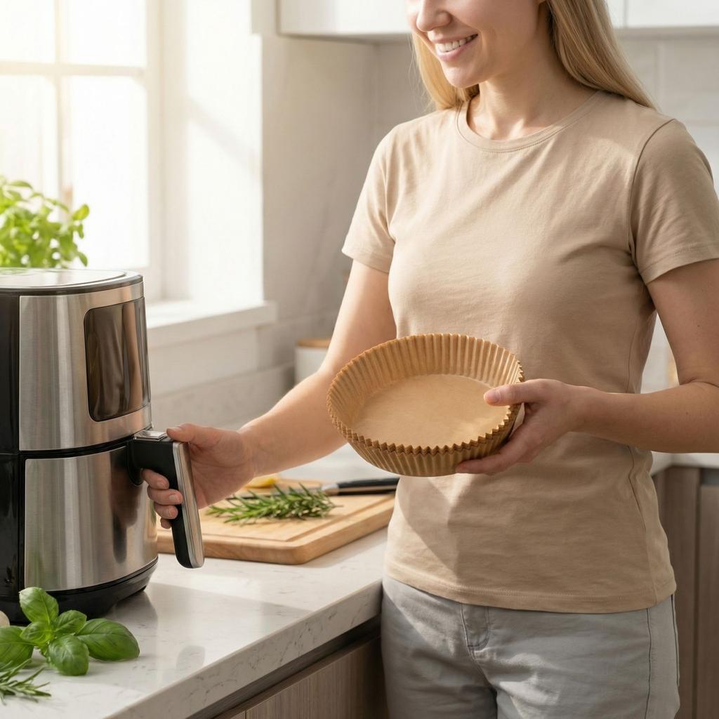 Disposable Round Non-Stick Oil-Proof Baking Paper for Fryer