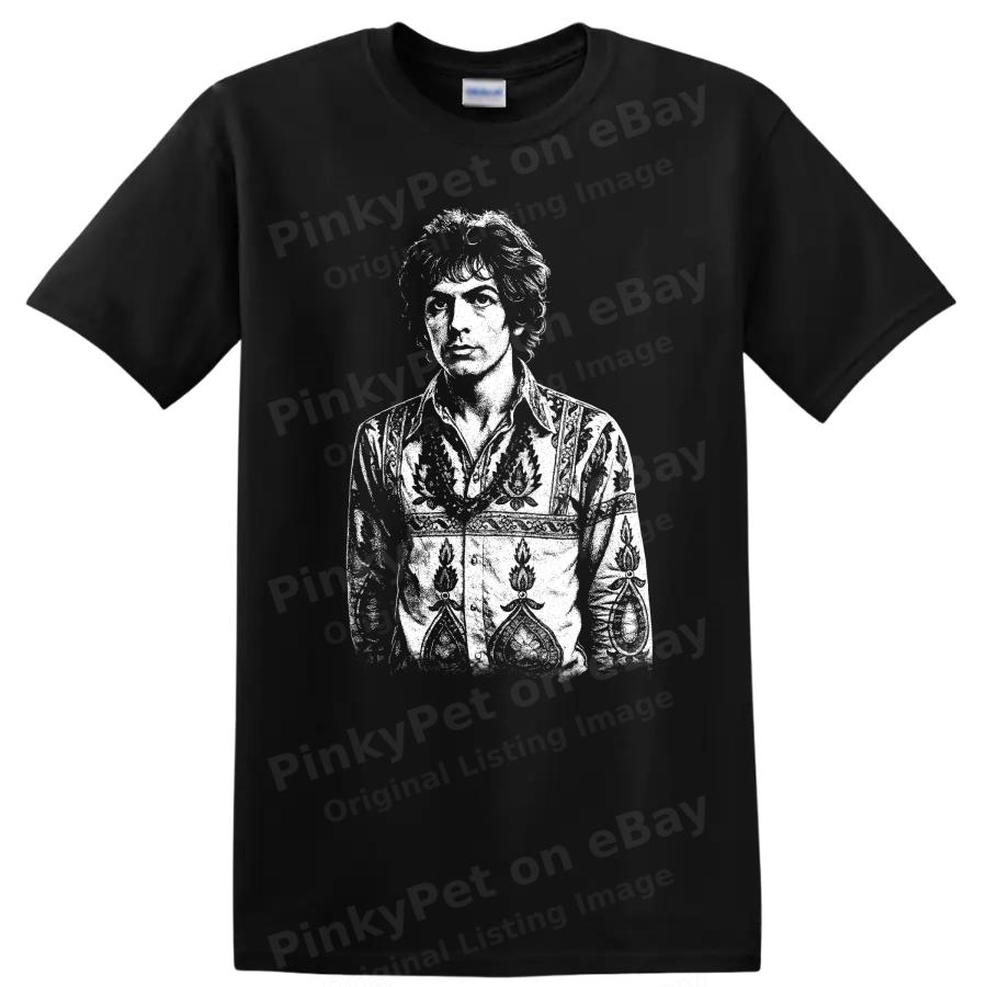 Syd Barrett T Shirt Rock Legend Portrait Sunglasses Music Fan Graphic Tee Art