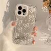 Mirror Bow Suitable for 14ProMax Apple 16 Mobile Phone Case IPhone 15 Temperament Princess Style 11 Transparent 12