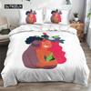 Пара пододеяльников King Intimate Lovers Embrace Pattern Комплект постельного белья Подарок на День святого Валентина для любимого Пододеяльник из микрофибры