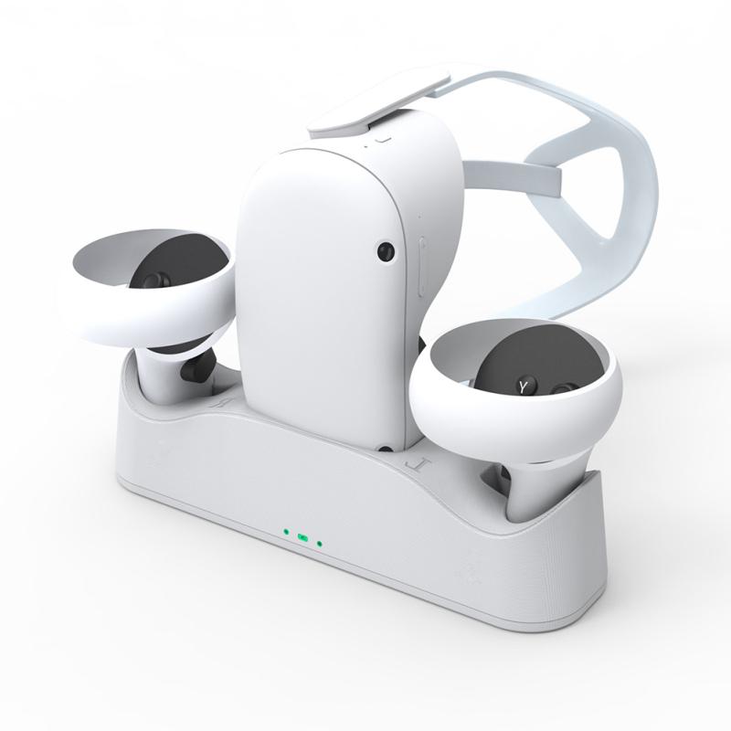 Подставка для зарядки Vr Контроллеры гарнитуры Док-станция для зарядки с зарядным кабелем Type-c Совместимость