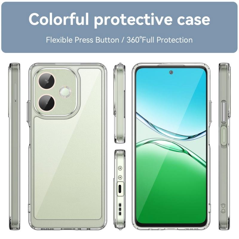 Для OPPO A5 Pro Чехол Крышка OPPO A5 Pro Capas Новый Противоударный Бампер для Телефона Задняя Броня Цвет Прозрачный Прозрачный Funda OPPO A5 Pro