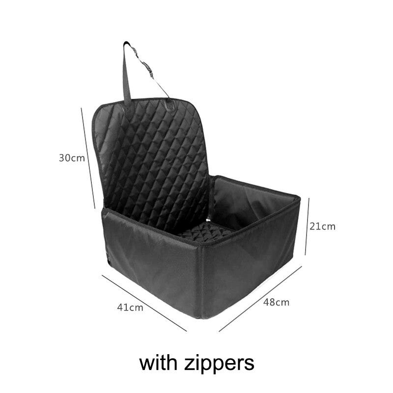 Сумка-переноска для сиденья автомобиля для собак, водостойкий складной гамак, безопасная дорожная сетка, защитная корзина, подушка для кошек и собак, коврик для домашних животных