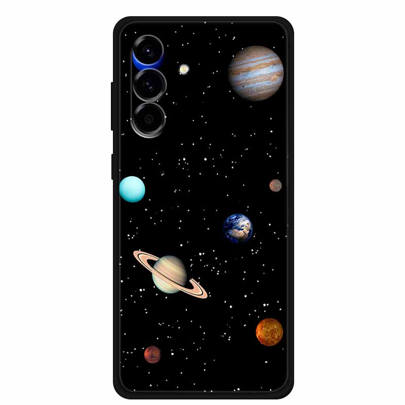 Чехол для телефона Samsung Galaxy S26 Чехол Черный Силикон ТПУ Задние крышки для GalaxyS26 S 26 Чехол SamsungS26 Мягкие Защитные Бамперы