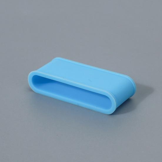 2 шт., эластичная ручка для бадминтона, ракетка для настольного тенниса, ручка, силиконовое противоскользящее кольцо, аксессуары для пиклбола