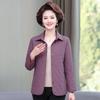 Mother's Light Cotton Padded CLOTHES SHIRT Spring and Autumn Cotton Padded Clothes Loose Cotton Padded Jacket