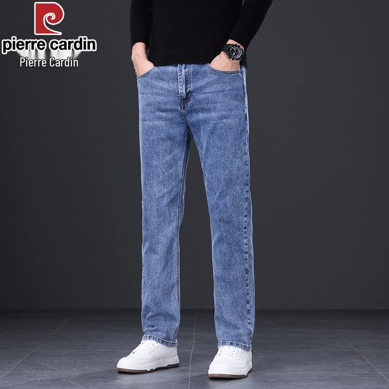 Pierre Cardin Men's Loose-Fit Straight-Leg Fall/Winter Jeans