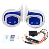 1 Pair KX3010 Car 115dB R Horn Universal Loud Digital Air Horn Speaker Auto Accessories