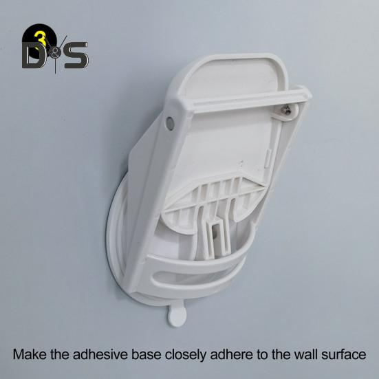 Регулируемая по высоте педаль для ванной комнаты, конструкция с присоской без сверления, нескользящая широкая педаль, экономящая место подставка для ног в душе