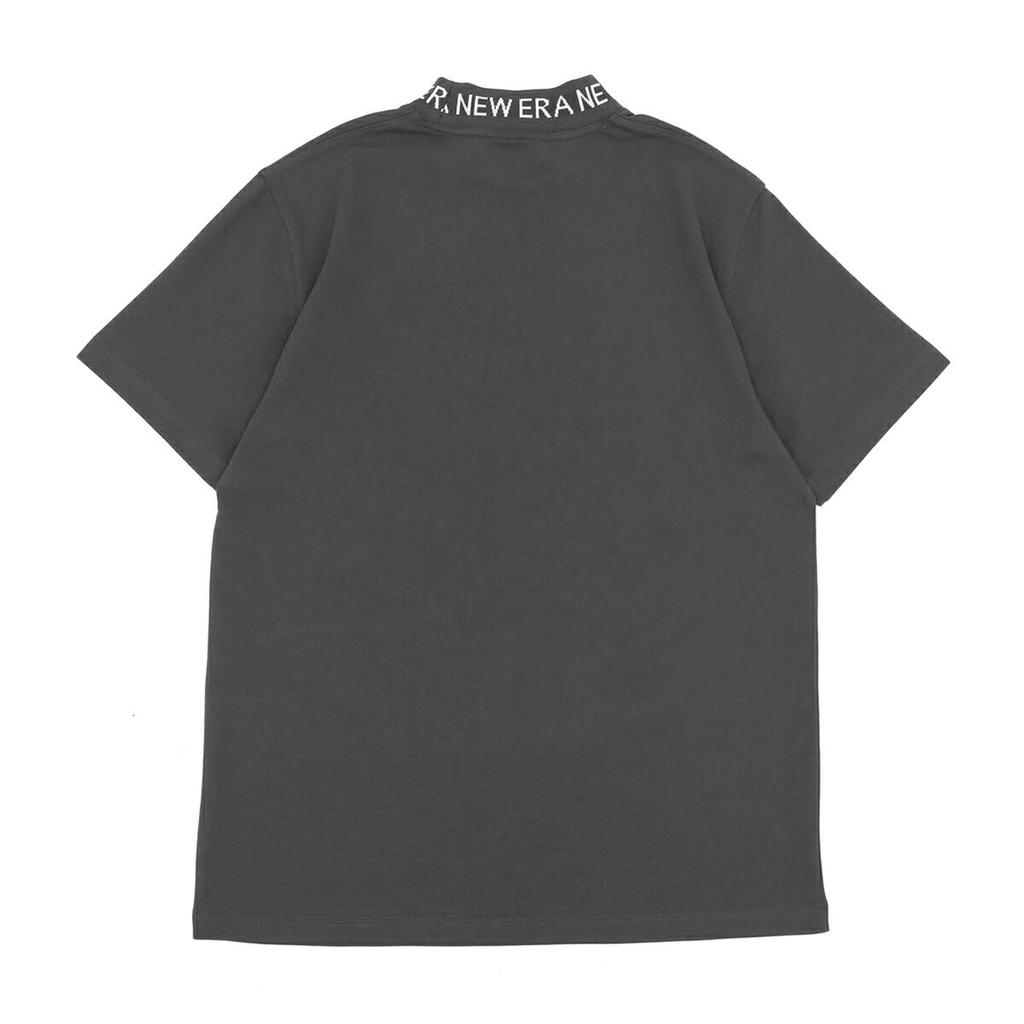 NEW ERA Performance Tee Mid Neck Golf Box Logo Graphite 14707359 S/S