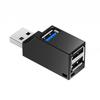 Usb Port Hub USB 3.0 HUB Adapter Extender Mini Splitter Box 1 To 3 Ports High Speed USB 2.0 For PC Laptop Disk Card PC