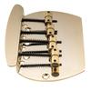 Musiclily Pro 19mm 4-String Bass Bridge for Music Man, Gold