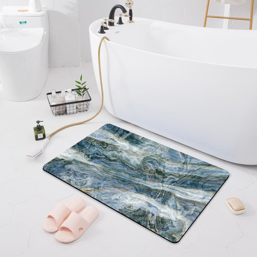 Bathroom Non-slip Absorbent Mat Toilet Shower Room Carpet Bedroom Corridor Floor Kitchen Door Mat Carpet