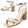 Women's Heeled Sandal. Sanndarey6 90505